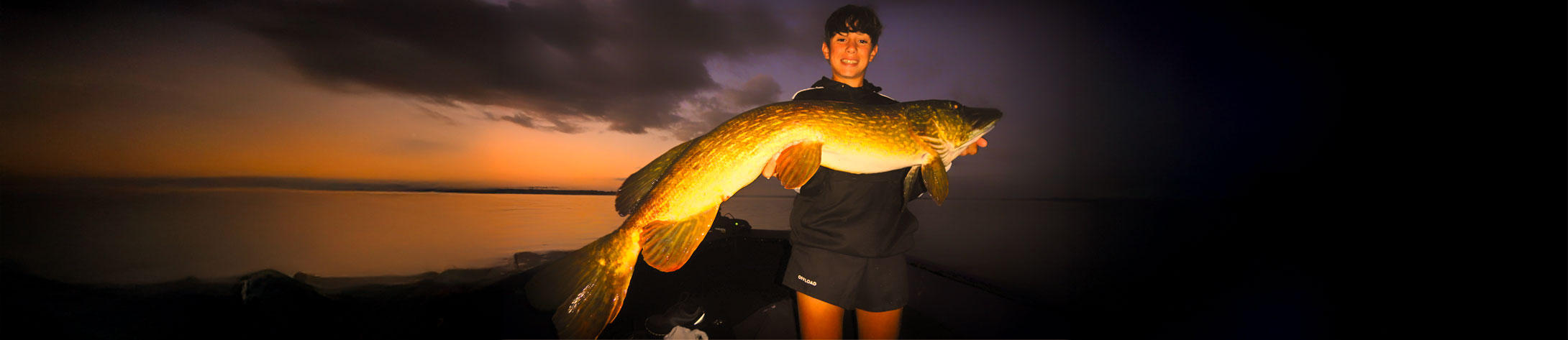 peche au brochet sur le lac de Parentis en Born